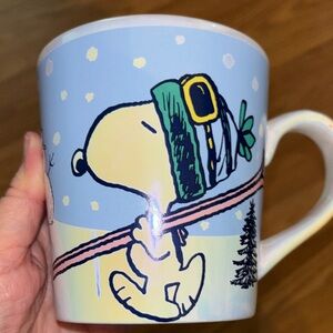 Peanuts Snoopy Winter Mug NWOT